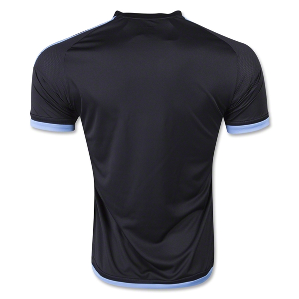 New York City FC 2015-16 Black Away Soccer Jersey - Click Image to Close